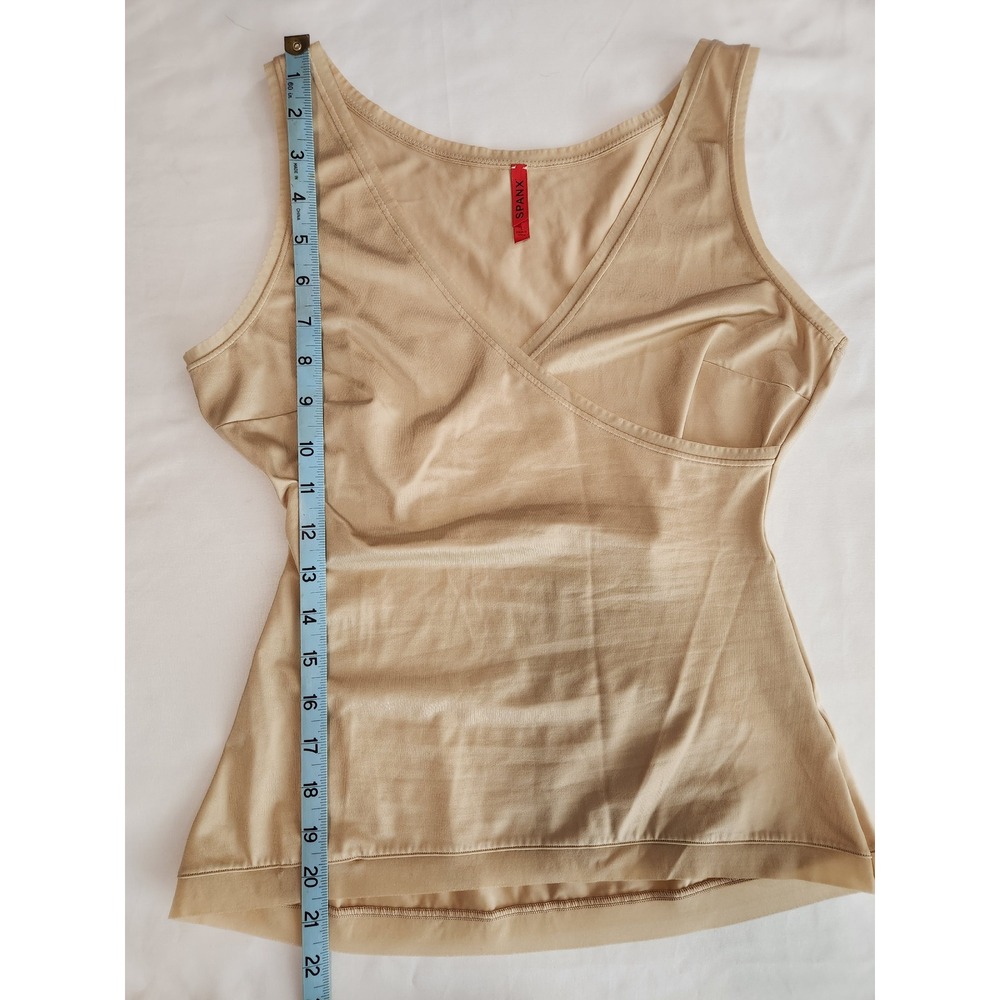 SPANX Crossover V-Neck Cami Sharewear Nude Size Large - Picture 5 of 8